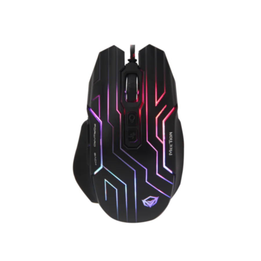 MEETION Dazzling Wired Gaming Mouse