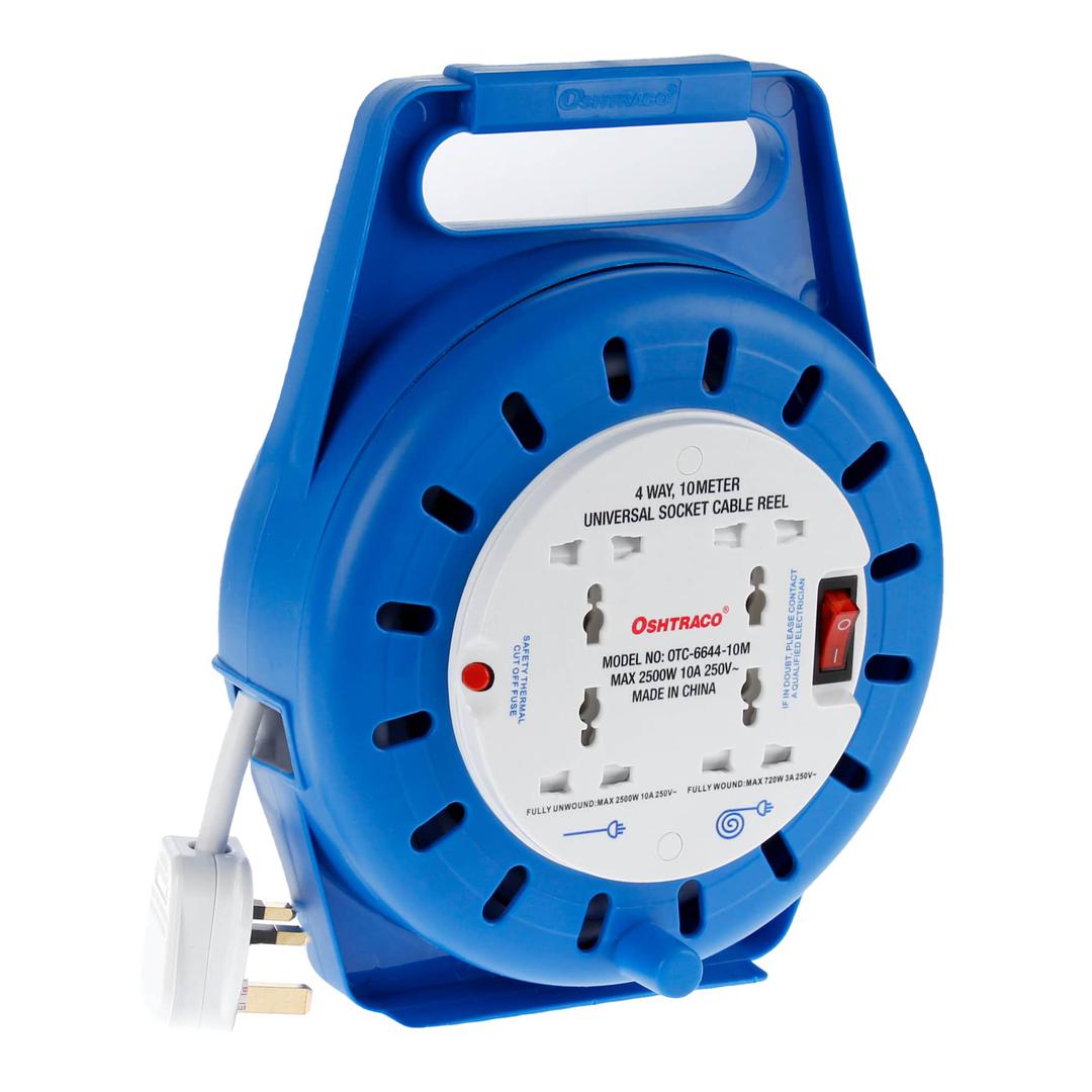 4-socket Cassette Extension Reel