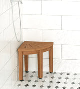 Kai OptiAREA Corner Teak Foot Rest