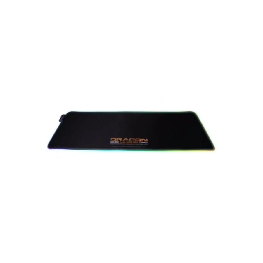 DRAGONWAR RGB Illumination Mouse Mat (795×302×4mm, Black)