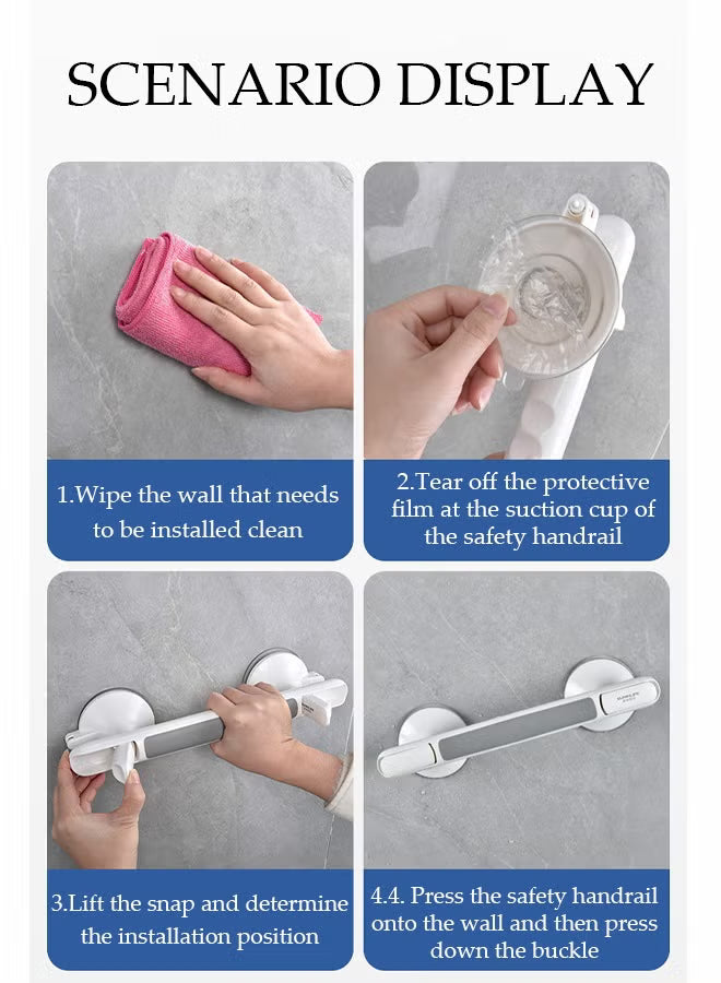 Suction Cup Bathroom Grab Bar