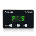 Acclope 9-Drive Electronic Throttle Controller Accelerator Pedal (Green) for 2008+ Toyota LC200 V6