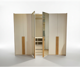 طقم غرفة نوم إزنيك مكون من 4 قطع – سرير بحجم كينج ووحدة تخزين 