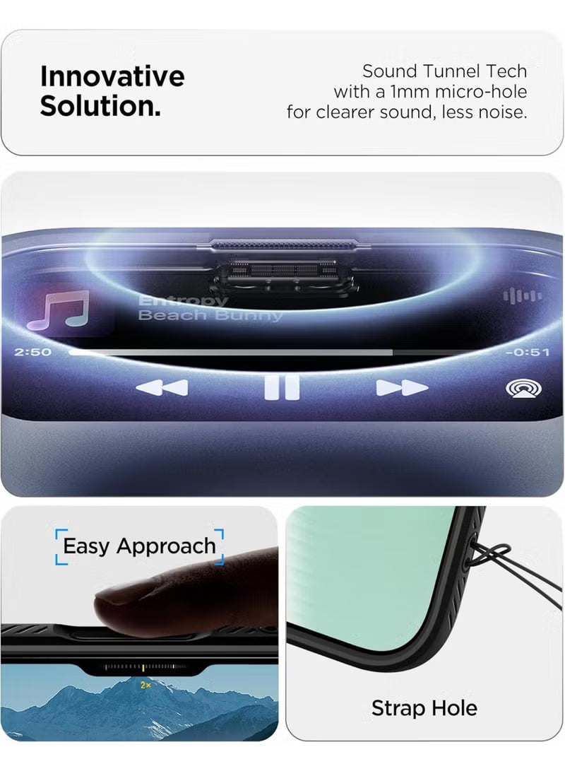 Liquid Air iPhone 17 Air Case Cover - Matte Black