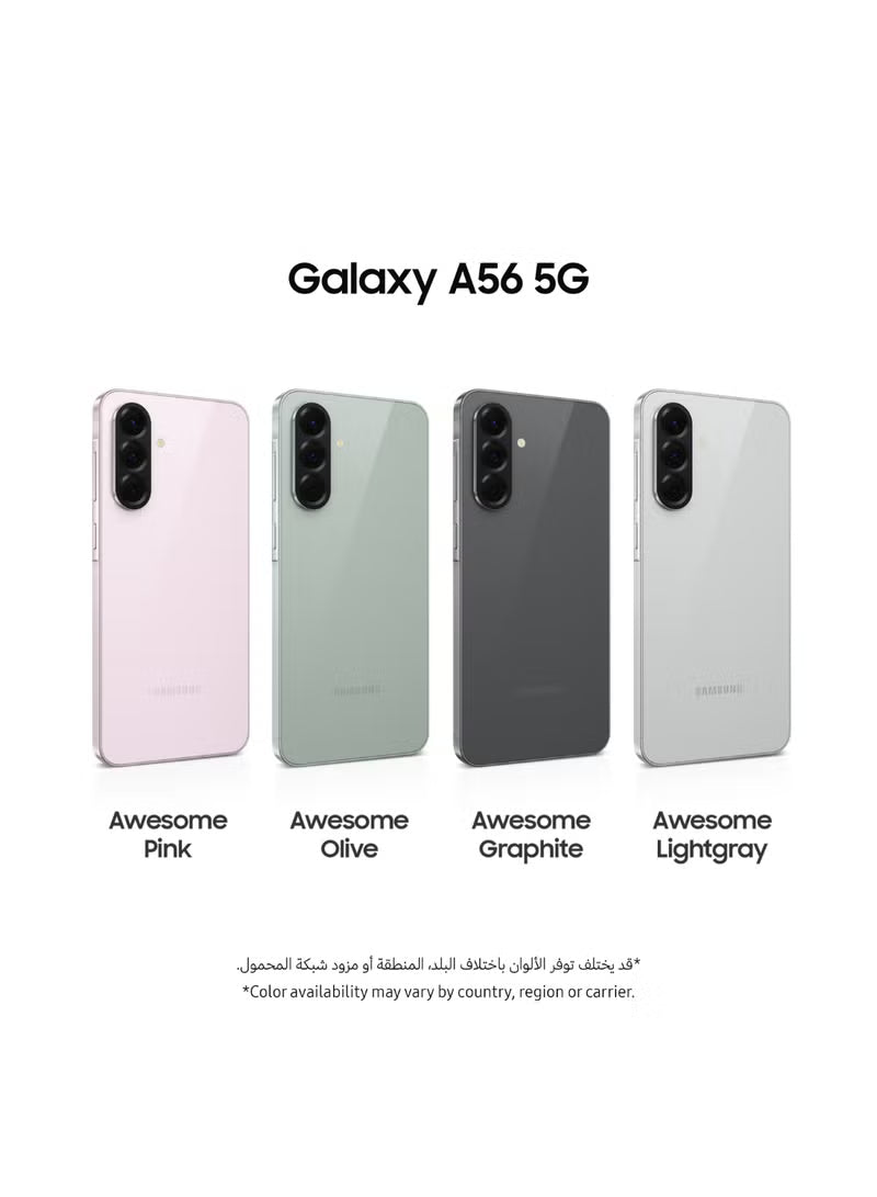 Galaxy A56 5G Dual SIM Awesome Pink 8GB RAM 256GB - Middle East Version