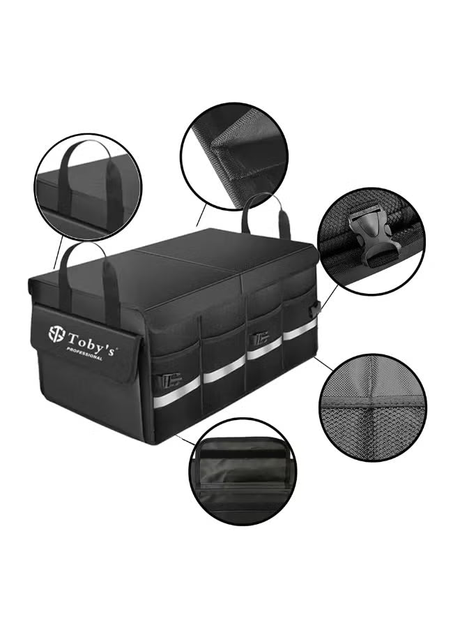 Toby’s Car Trunk Organizer Storage Box – Auto Cargo Storage Holder 60L