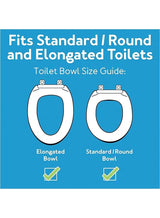 EZ Lock Raised Toilet Seat with Handles