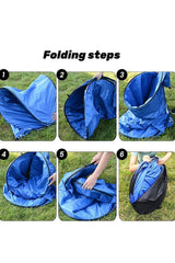 Toby’s Outdoor Camping Bath Tent 1.5M WD – Blue Lightweight Portable Changing Tent