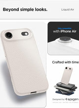 Liquid Air iPhone 17 Air Case Cover - Natural Titanium