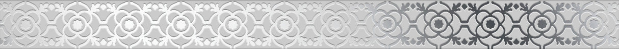 9.7×100 Jali – Black Rectangular
