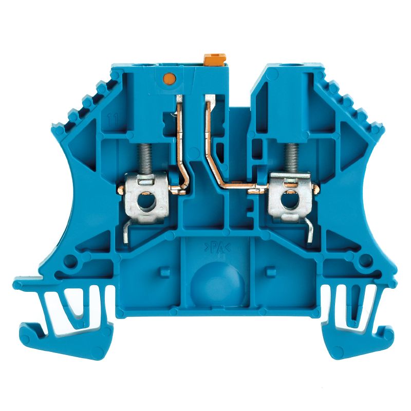 Weidmuller Terminal Block WTR2.5BL 500V 24A Blue