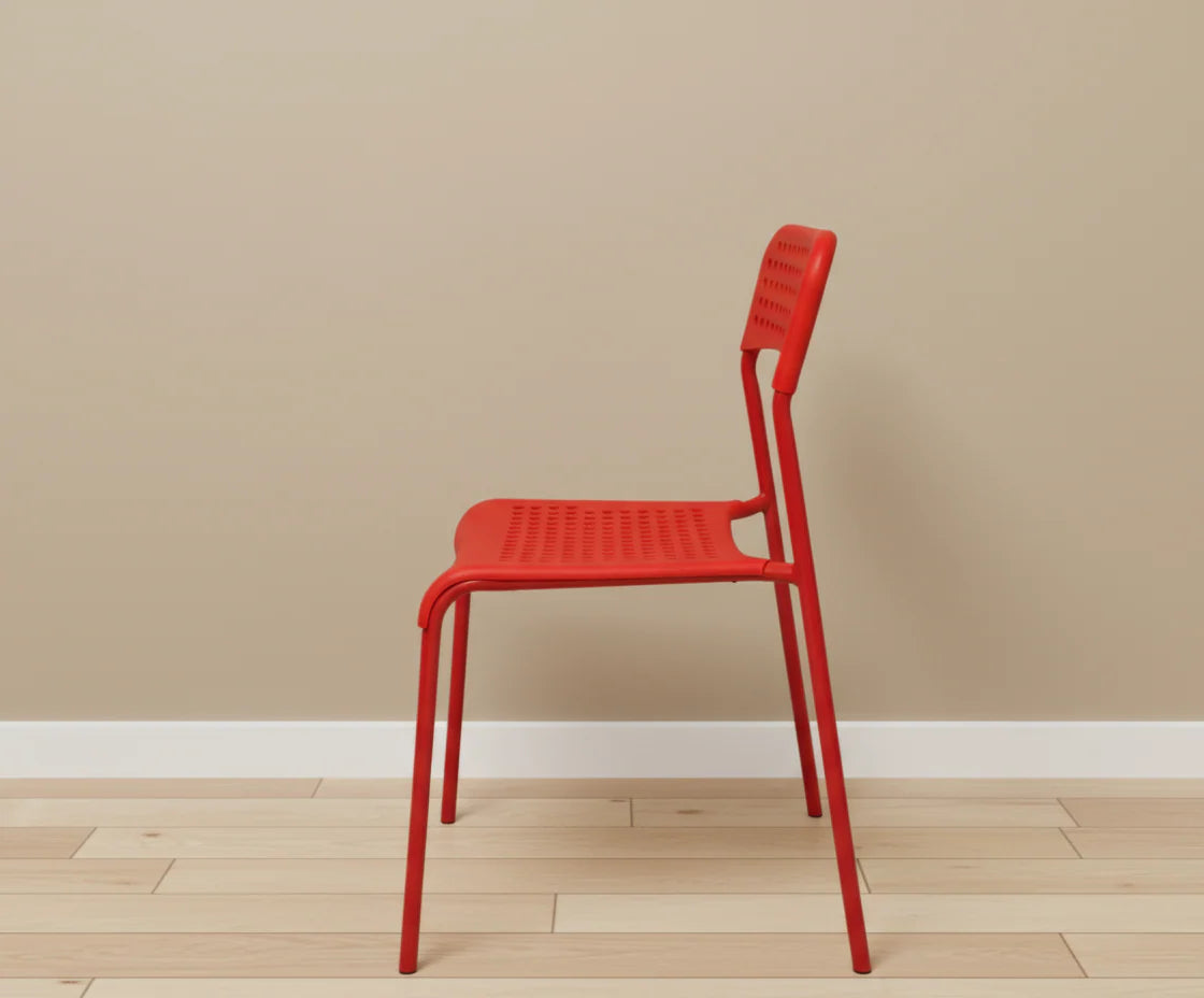 Plastic Chair Red - 9031