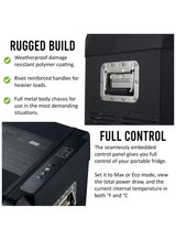 Toby’s TR-47 – 47L Portable Mini Freezer 12V Refrigerator for Camping & Travel