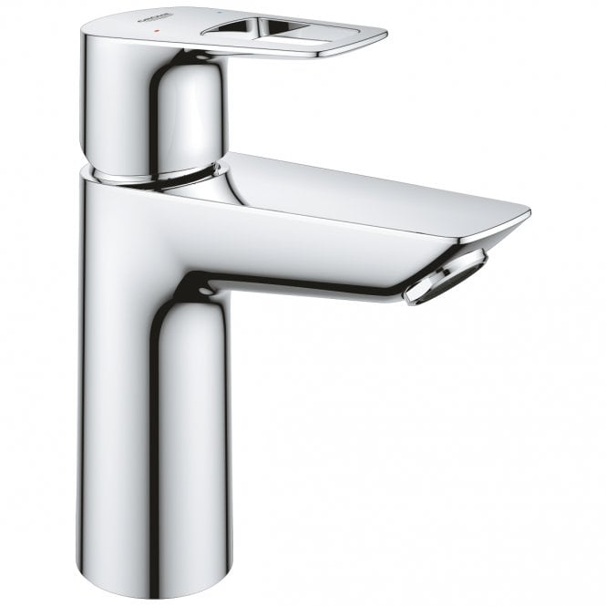 Grohe Bauloop M-Size Smooth Body Basin Mixer Tap (Chrome)
