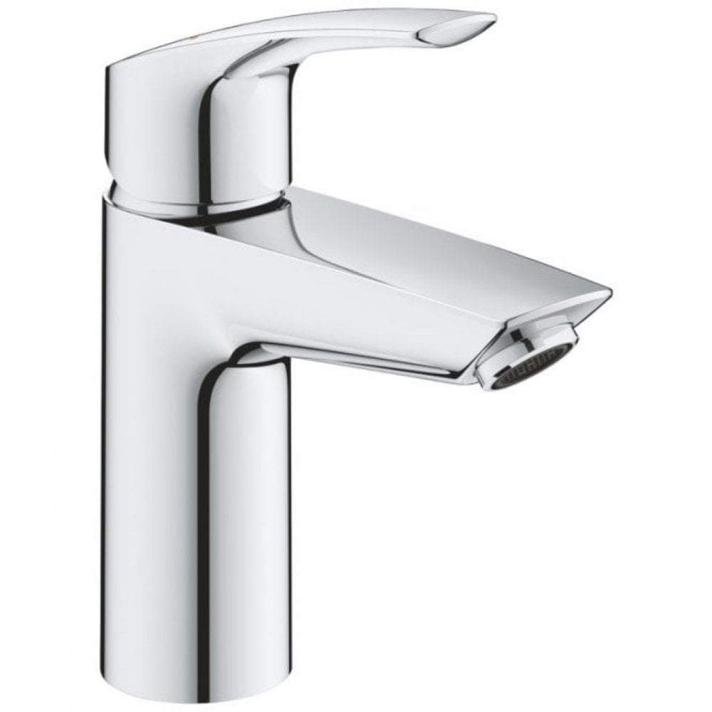 Grohe Eurosmart S-Size Smooth Body Basin Mixer Tap (Chrome)