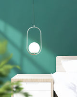 Silver E14 Pendant Light