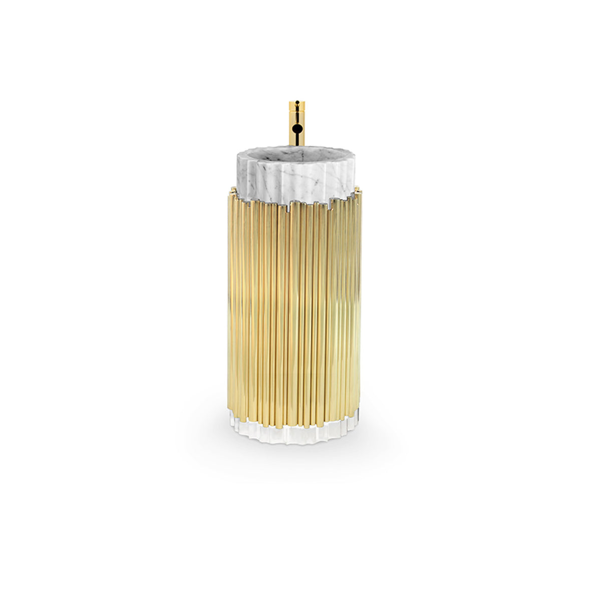 Washstand Basin- Gold Stainless Steel Frame