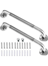 2 Pcs Stainless Steel Bathroom Grab Bars