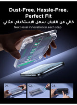 2Pack iPhone Air Screen Protector With Auto Alignment Kit  Ultra HD Clear， Scratch Resistant, Military-Grade Protection, Easy Installation, Anti-Fingerprint, Bubble Free Glass Film