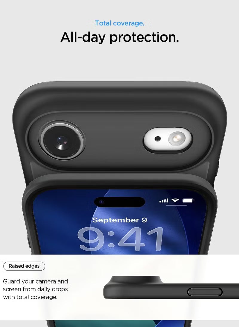 Ultra Hybrid MagFit iPhone 17 Air Case Cover with MagSafe (2025) - Frost Black