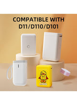 D11/D110/D101 Clear Waterproof Thermal Label Tape 14×40mm