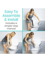 Toilet Safety Rail – Adjustable Grab Bar