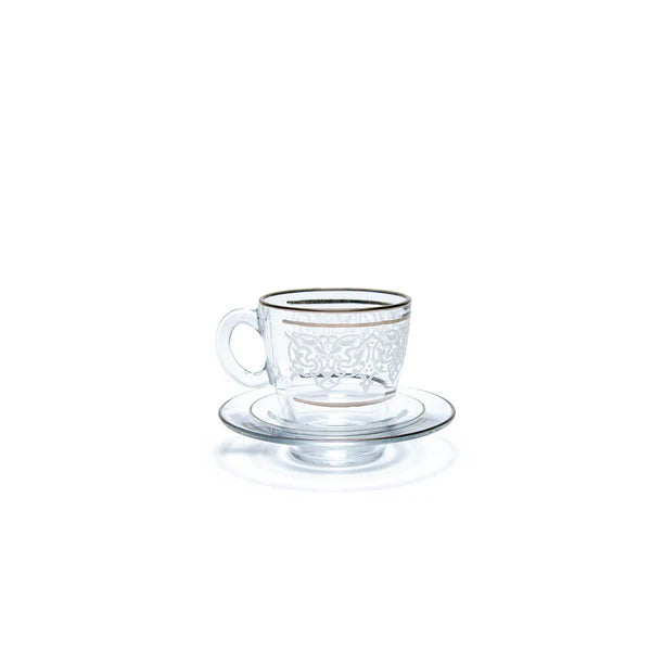 Enes Cam 12 Piece Nescafe & Tea Set – Mat Platin - BuyonBudget % In Stock