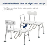 Drive Medical Splash Defense Tub Transfer Bench