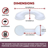 Safe-er-Grip Suction Cup Grab Bar