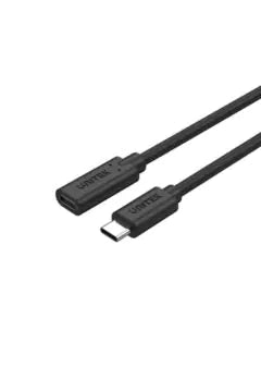 كابل تمديد UNITEK USB 3.2 USB-C ذكر إلى USB-C أنثى، يدعم الشحن السريع بقدرة 100 واط - 50 سم 