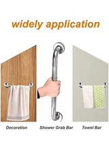 2 Pcs Stainless Steel Bathroom Grab Bars