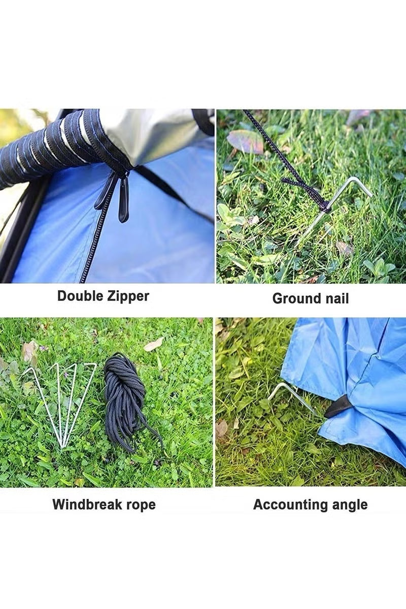 Toby’s Outdoor Camping Bath Tent 1.5M WD – Blue Lightweight Portable Changing Tent