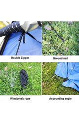 Toby’s Outdoor Camping Bath Tent 1.5M WD – Blue Lightweight Portable Changing Tent