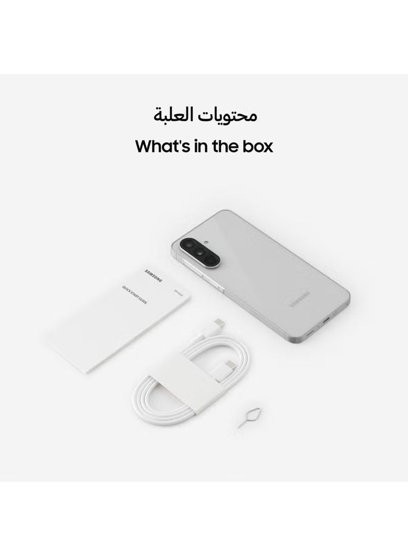 Galaxy A56 5G Dual SIM Awesome Light Gray 8GB RAM 256GB - Middle East Version