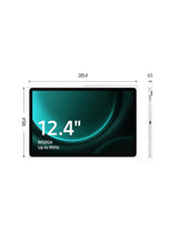 Galaxy Tab S9 FE Plus Silver 8GB RAM 128GB Wifi - Middle East Version