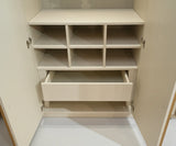 طقم غرفة نوم إزنيك مكون من 4 قطع – سرير بحجم كينج ووحدة تخزين 