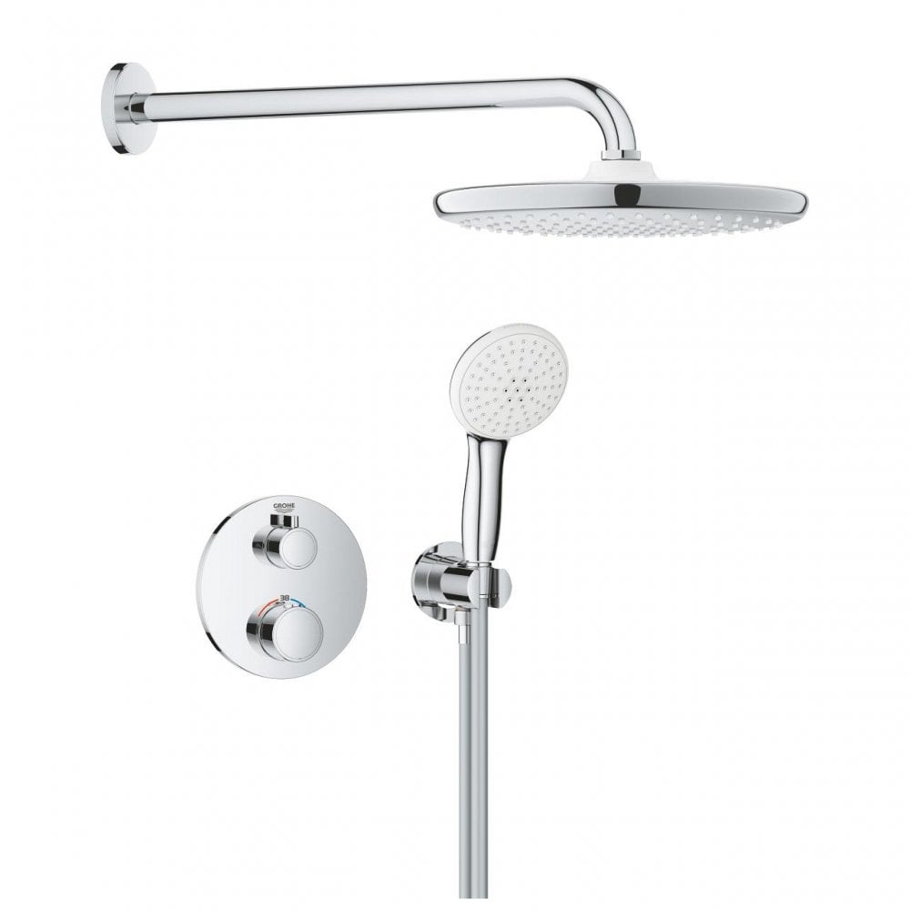 GROHE Grohtherm Concealed Shower System with Tempesta