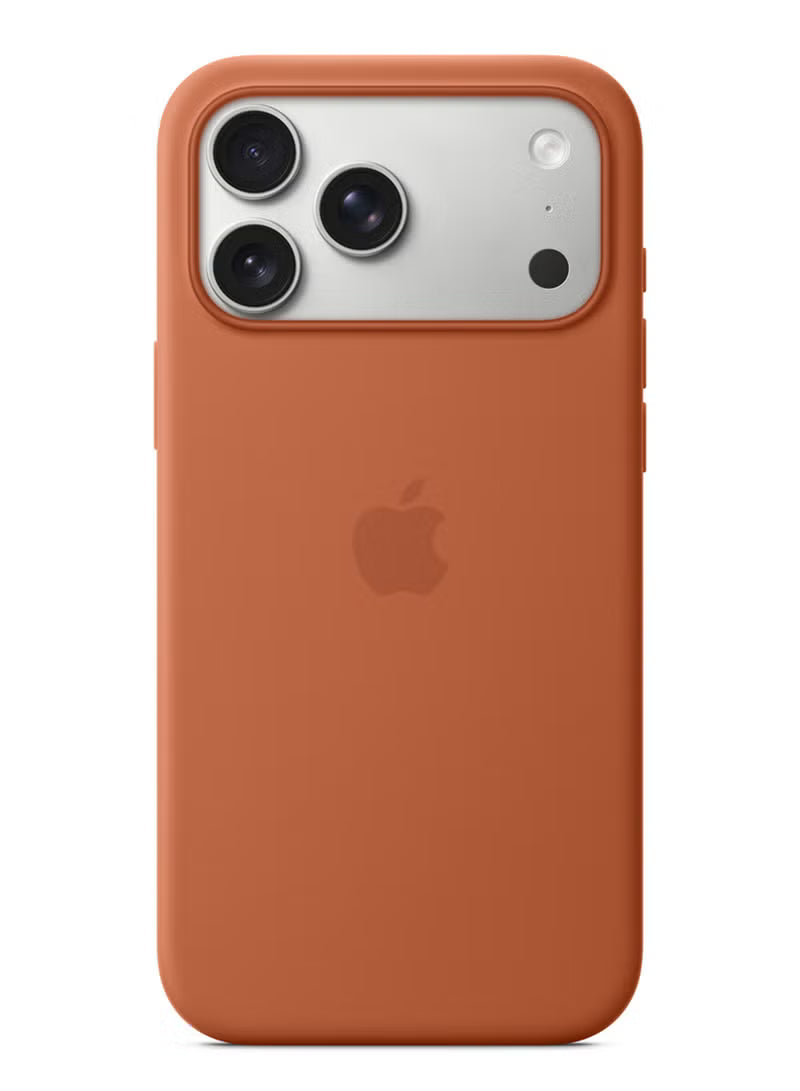 iPhone 17 Pro Max Silicone Case with MagSafe – Terra Cotta