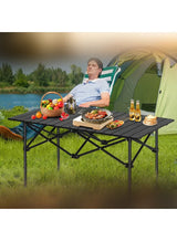 Toby’s Camping Table-02 1601 Portable Folding Aluminum Table with Carry Bag