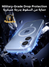 iPhone 17 Case Magsafe Strong Magnet Upgraded Shutter Button Delay Yellowing iPhone 17 Cover Military-Grade Protection Scratch-Resistant 17 phone case Magnetic Compatible with Magsafe Accessory