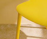 A606  Plastic Chair Yellow