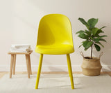 A606  Plastic Chair Yellow