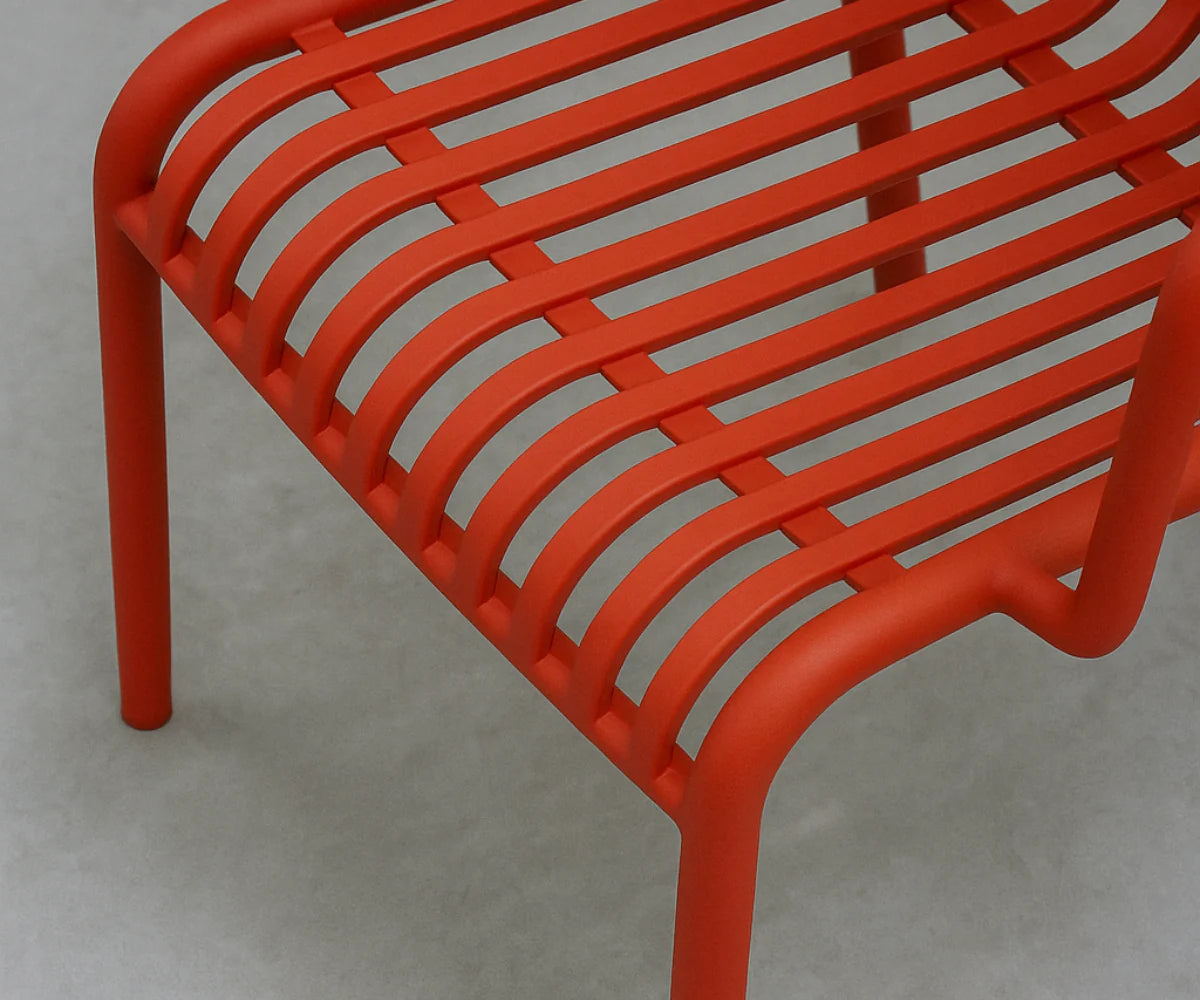 A654 Plastic Chair Red