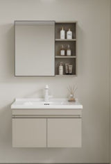 AB-5503 White 600mm Vanity Set with LED Mirror