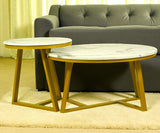 AH-65 Nesting Table Set (80×80 & 50×50 )cm