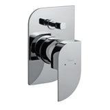 Single Lever Exposed Parts Kit of Hi-flow Diverter - Chrome