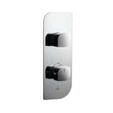 Aquamax Exposed Part Kit of Thermostatic Shower Mixer - Chrome