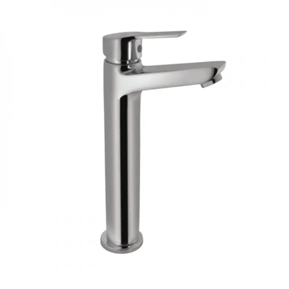 Single Lever High Neck Basin Mixer with 600mm Hoses – APR-CHR-101005NBMI