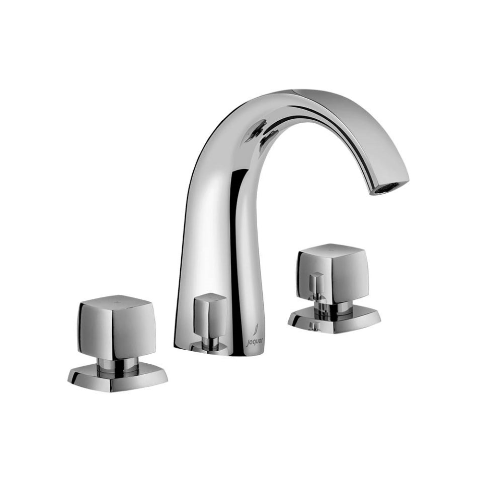 3-Hole Basin Mixer - Chrome