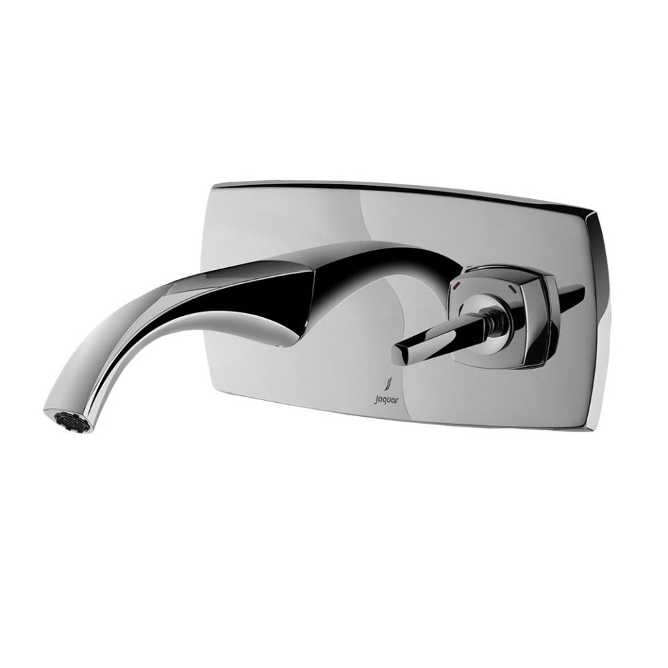 Exposed Part Kit of Joystick Basin Mixer Wall Mounted - Chrome